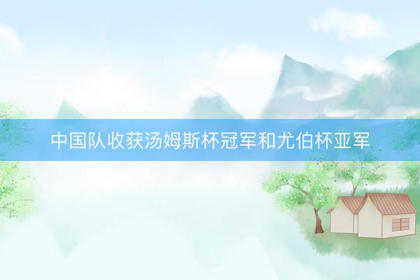 中国队收获汤姆斯杯冠军和尤伯杯亚军